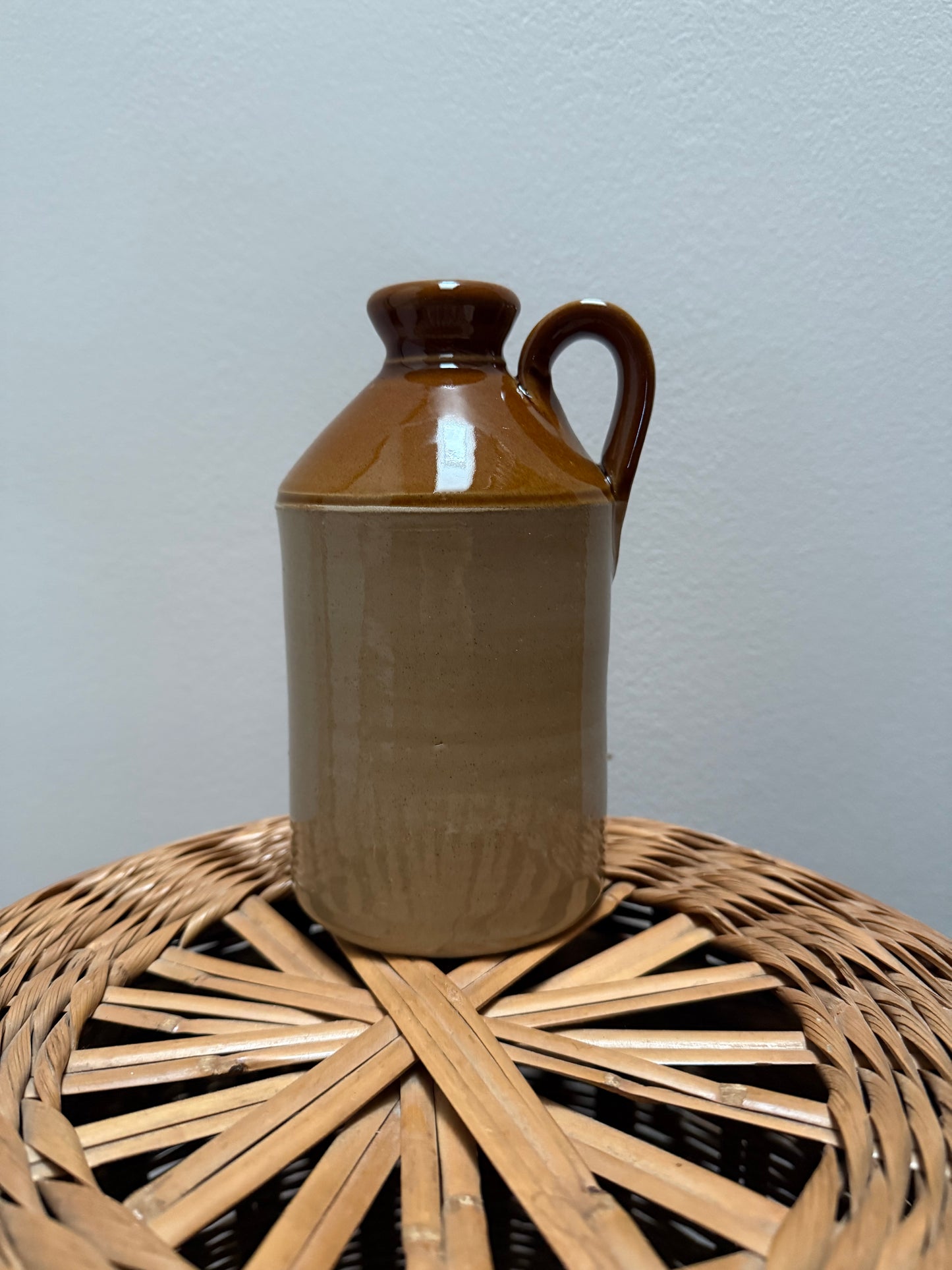 Vintage stoneware bottle.