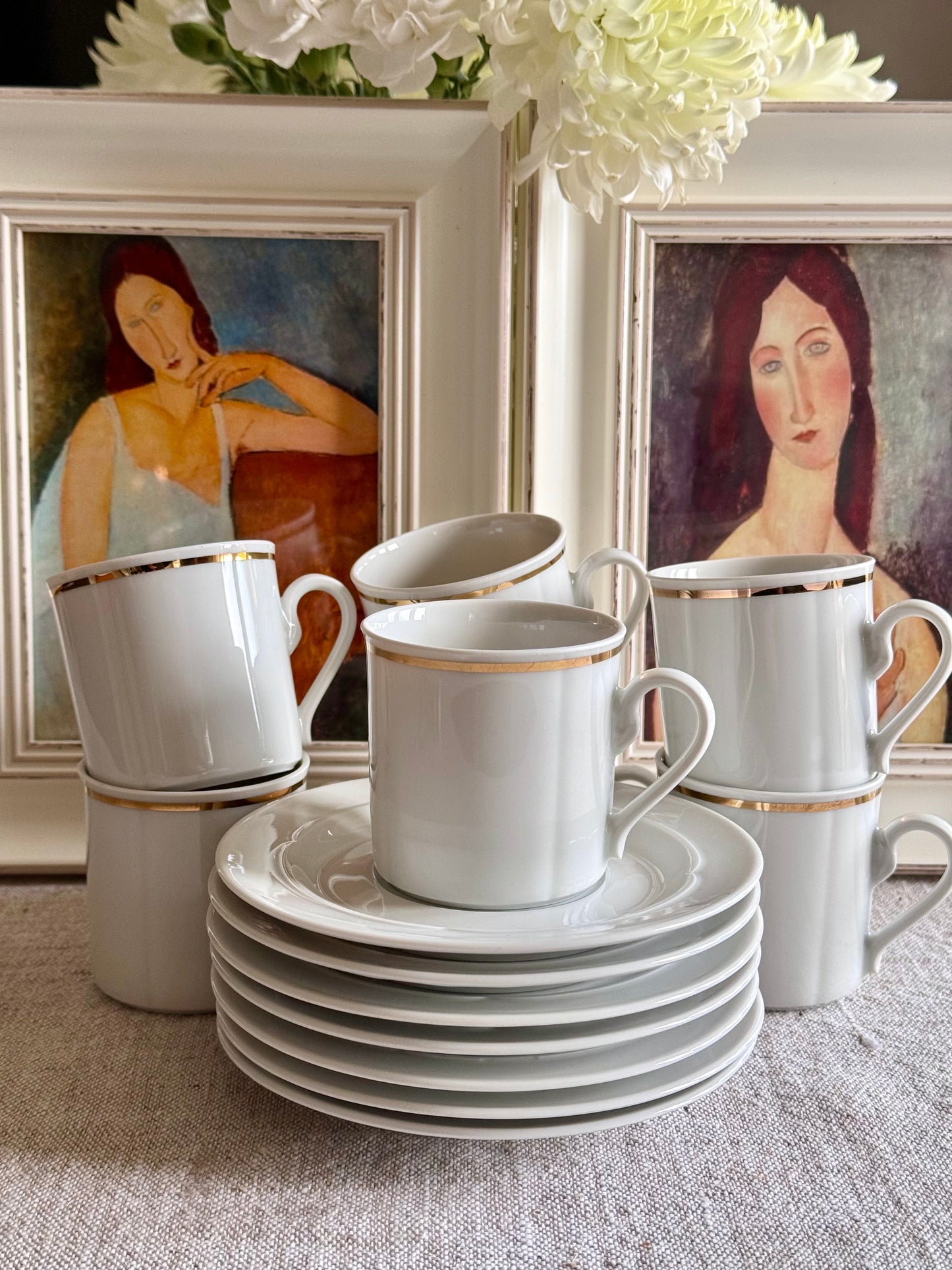 Scherzer cafe crème espresso set.