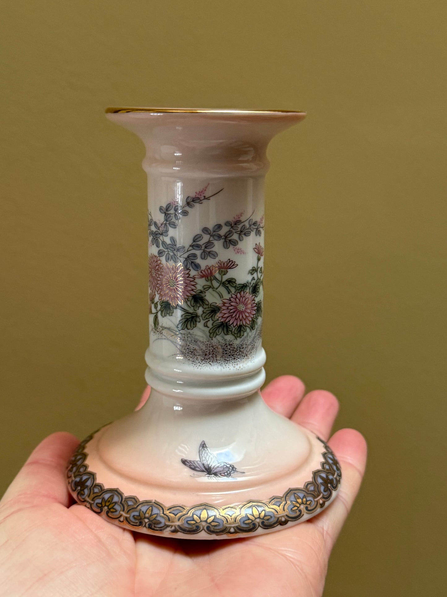 Vintage St. Michael candlestick holders.