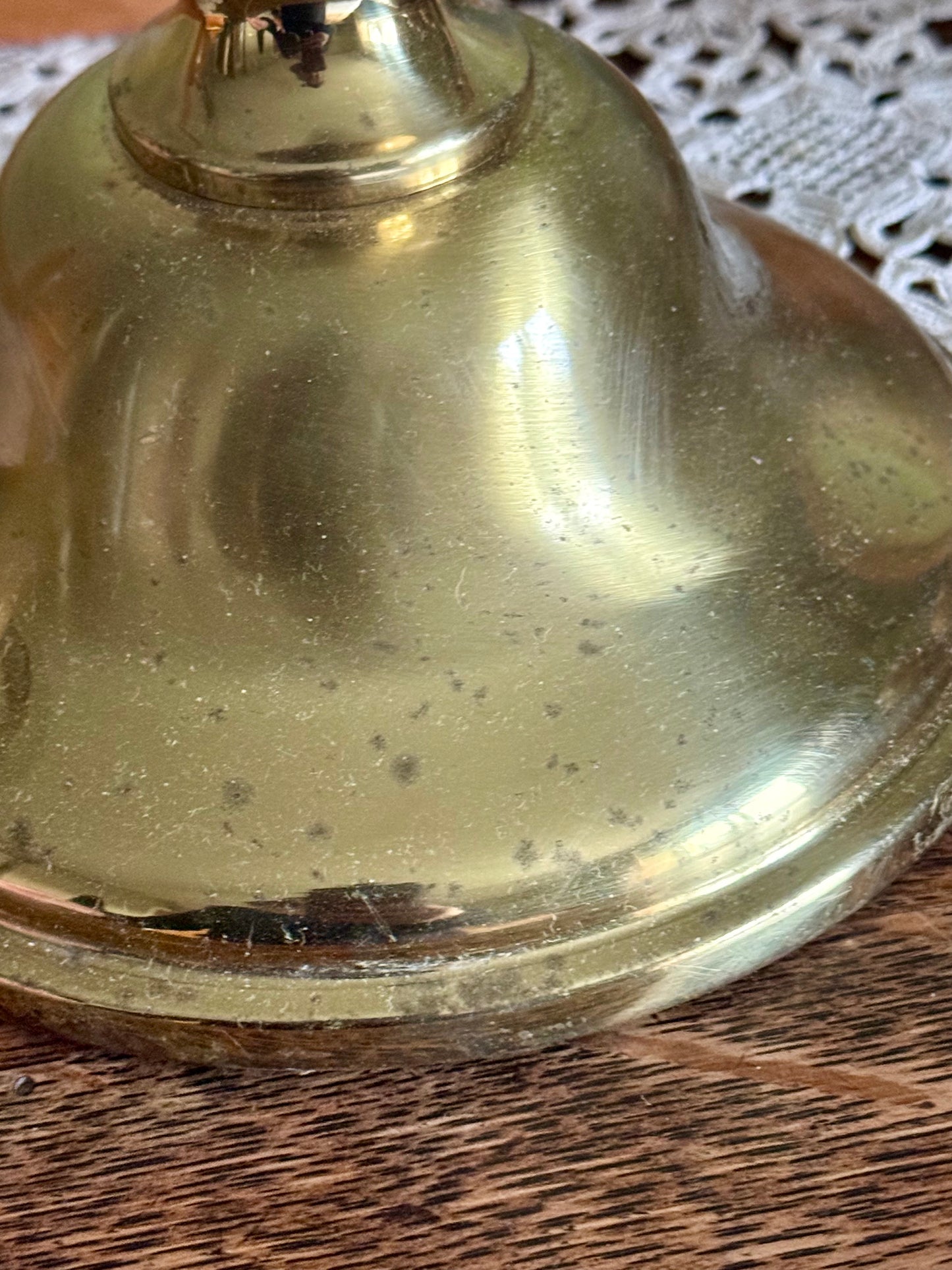 Vintage Solid Brass Table Lamp Base – Made in England – Classic Traditional Bedside Light