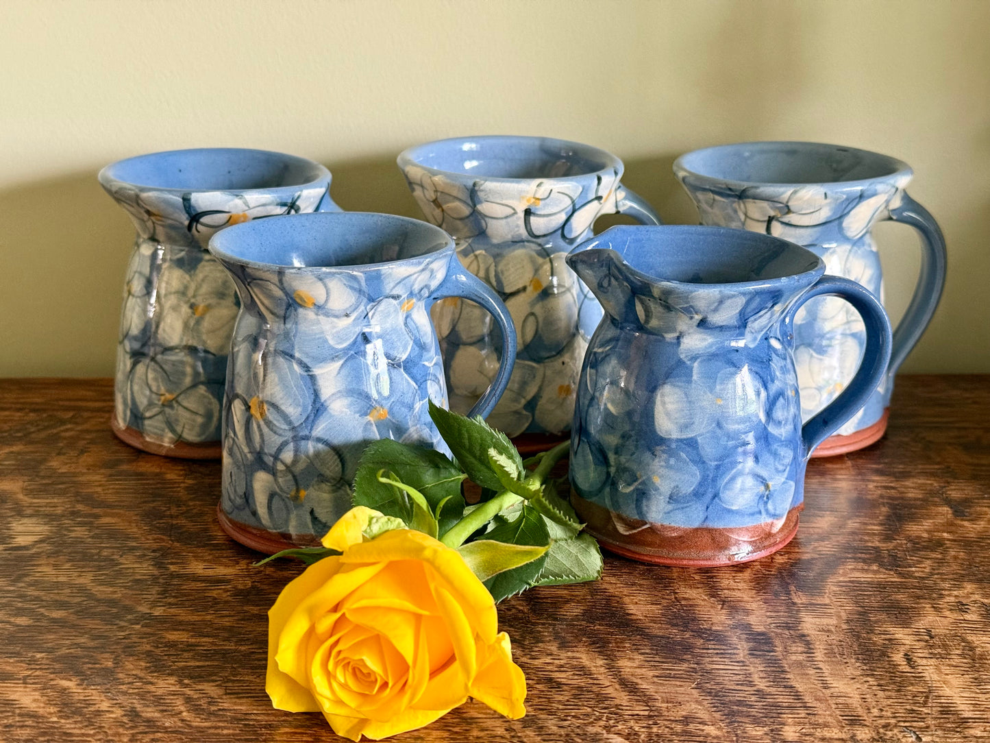 Vintage handmade studio pottery.
