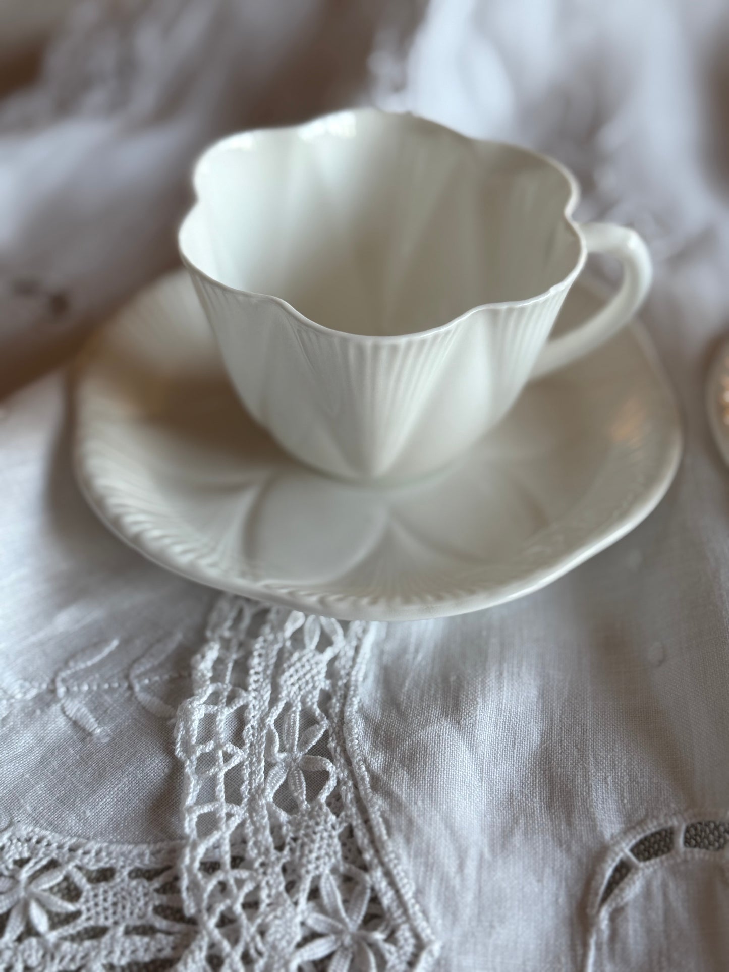 Vintage Shelley cup as and saucers.
