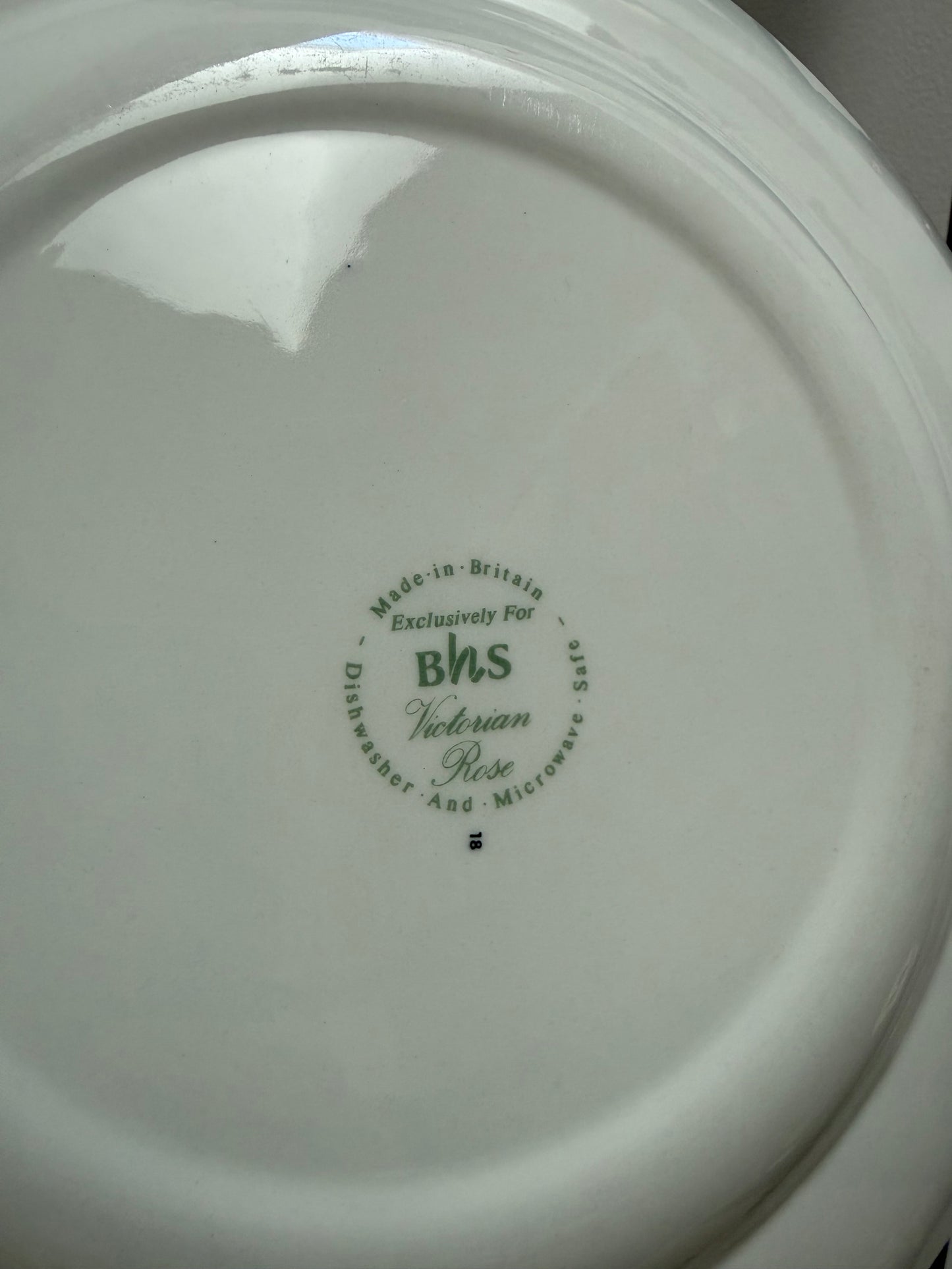 Vintage BHS large dinner plates