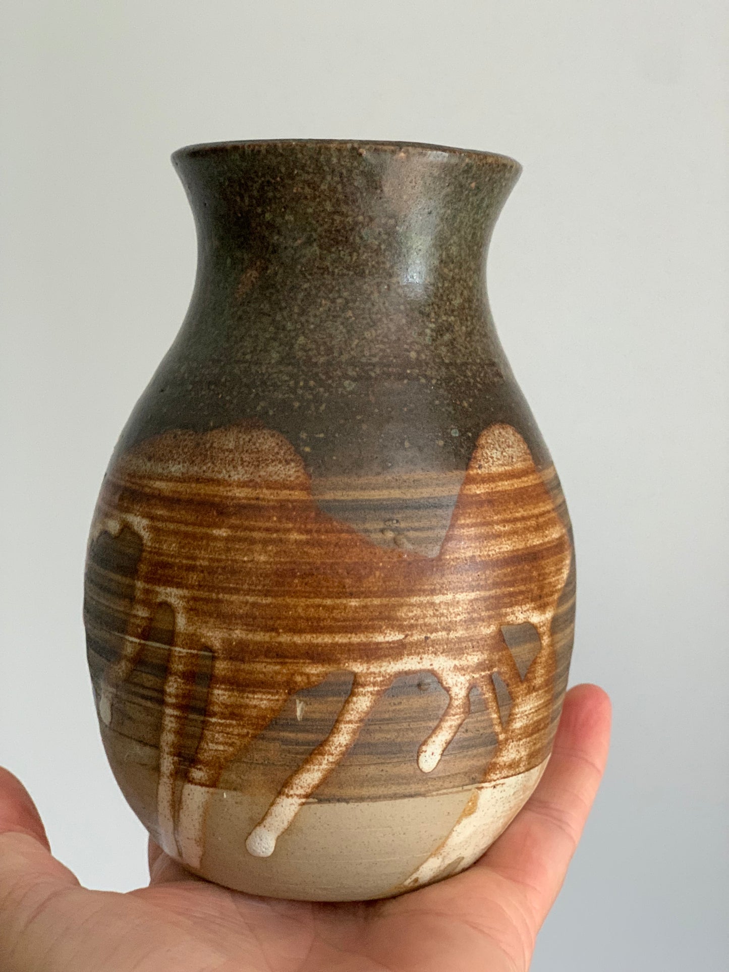 Vintage, studio pottery vase.