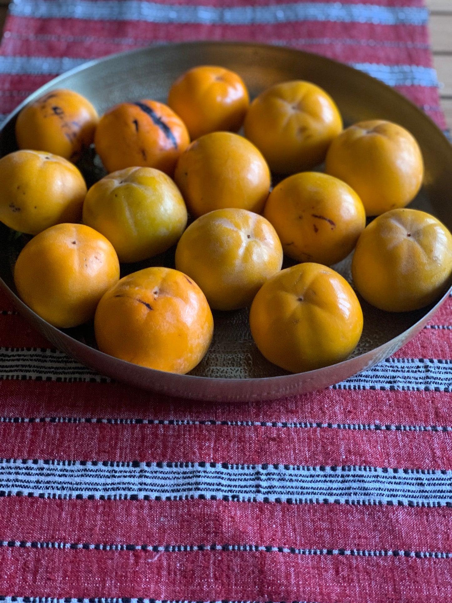 Persimmons.