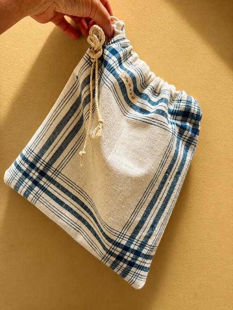 Handmade Vintage cotton Herb Drying Bag
